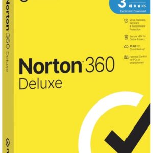 Norton 360 Deluxe 3-Device Annual License