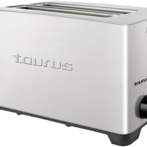Taurus 4 Slice 1400W Stainless Steel Brushed Toaster