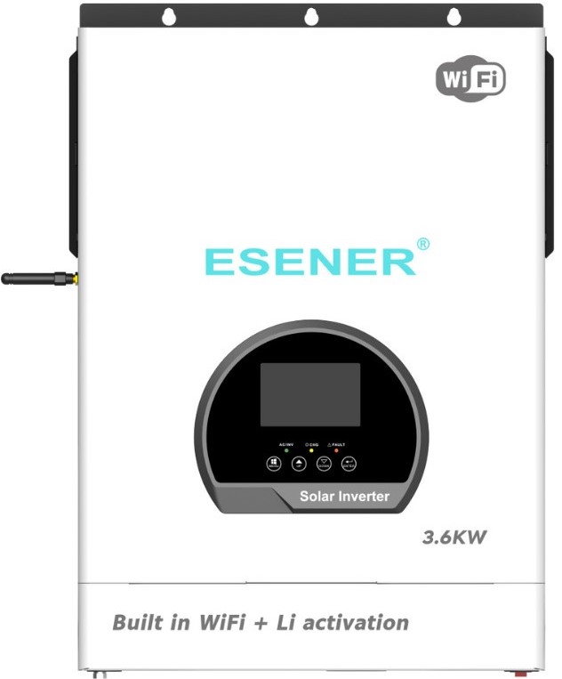 Solarix Esener 3600VA 24VDC 100A Pure Sine Wave Inverter
