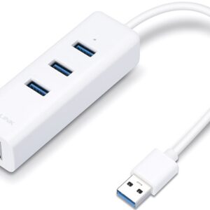 TP Link USB 3 Port Hub And Gigabit Ethernet 2 in 1 Adapter