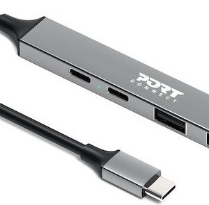 Port USB Type C Hub With 4 USB Ports