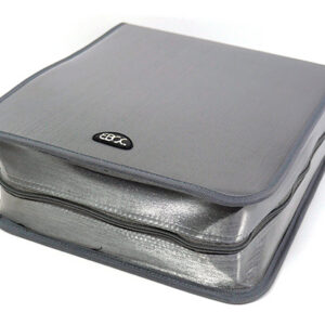 Ebox 240pcs Cd Holder Sparkling Grey
