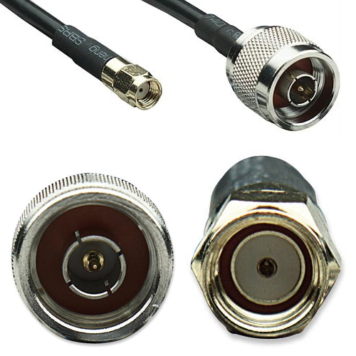 Intellinet Antenna CFD200 N Type Male & RSP SM Female Cable